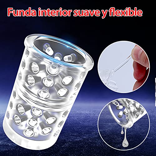 Elektrischer Oralsex Masturbator Cup,Masturbieren Männer mit 7 Saugmodi 7 Rotationsmodi,Blowjob Taschenmuschi Penis Stimulator 3D Realistischer Vagina Pussy Sex Spielzeug für die Männer Masturbatoren – Bild 7