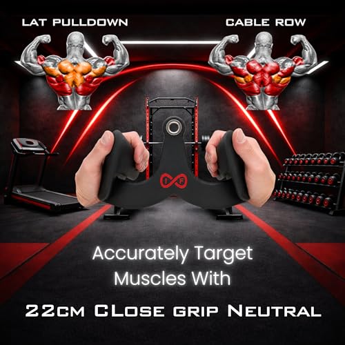 Barre de traction lat grip anti-glisse pour musculation dos et triceps