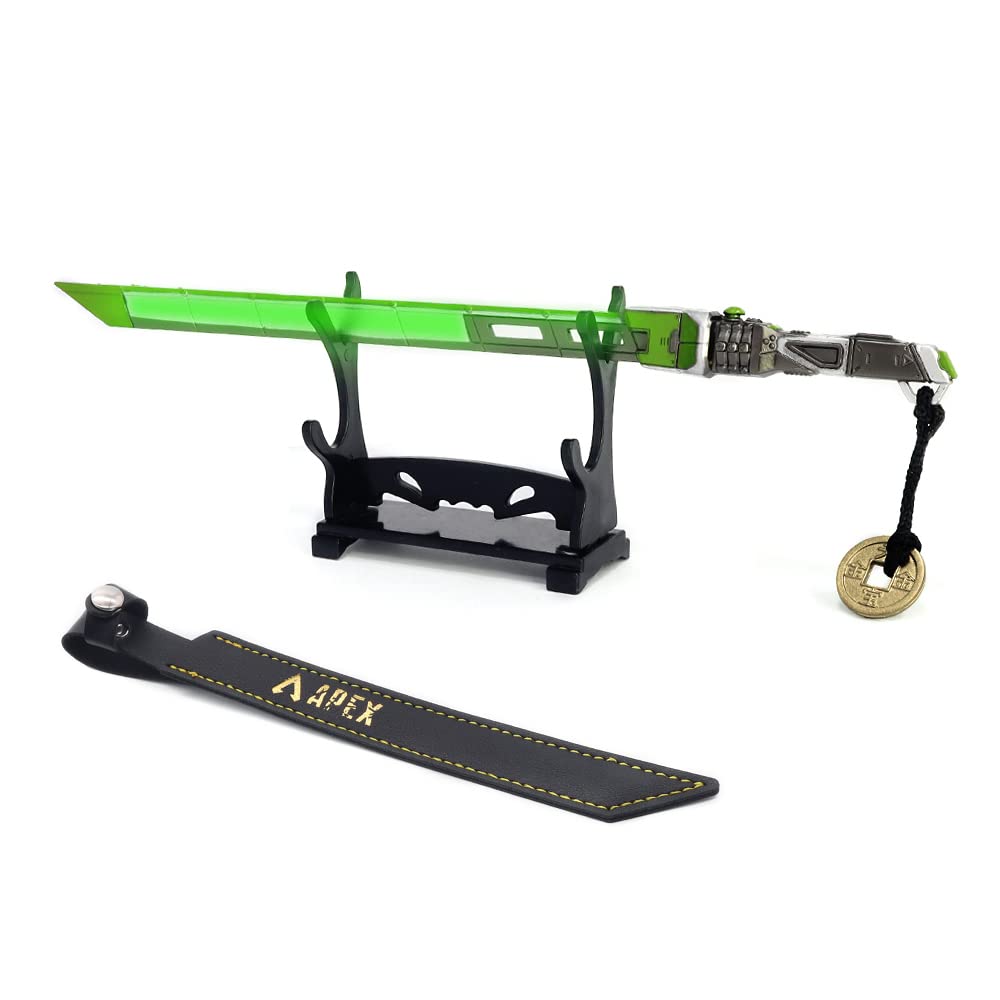 APEX Games Crypto Heirloom Sword Weapon Model Action Figure Arts Toys Collection Gift (Crypto Heirloom Sword(Neon Green))