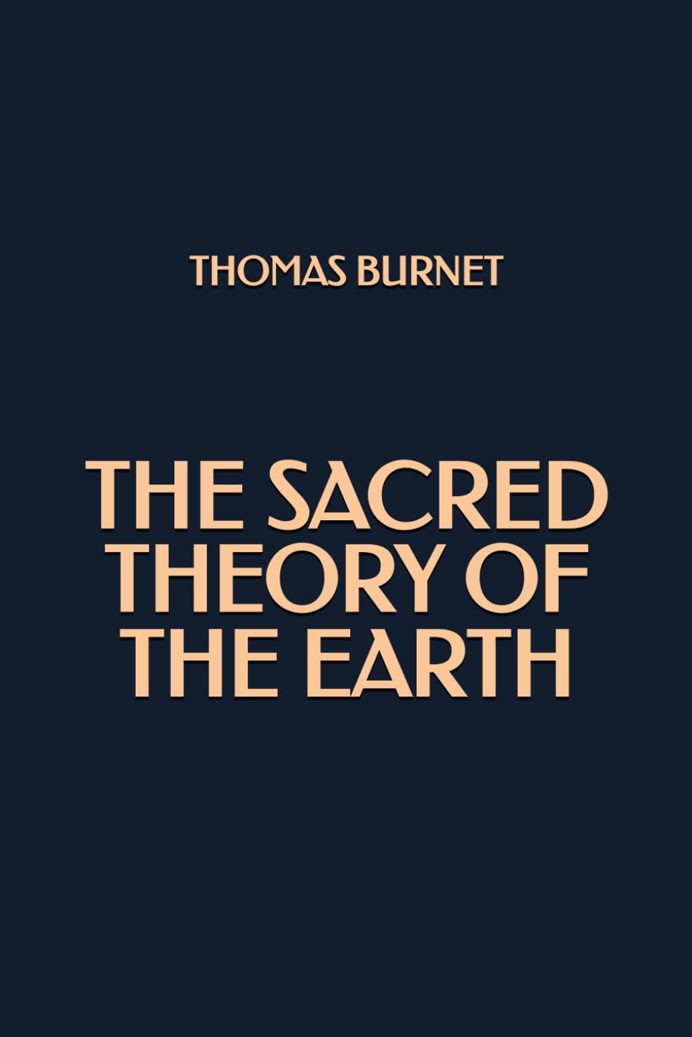 The Sacred Theory of the Earth
