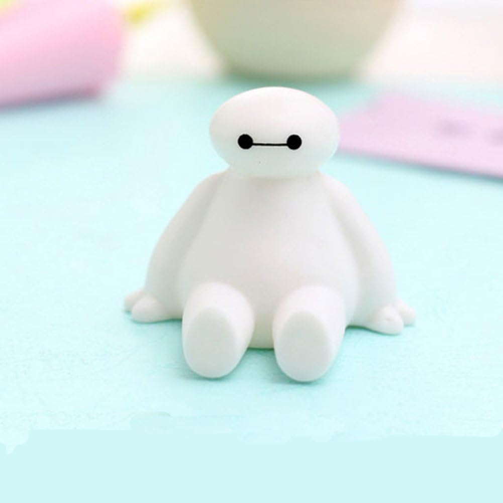 Universal Phone Stand Holder Cute Baymax Soft Cartoon Phone Holder for Home Office Desktop Decor