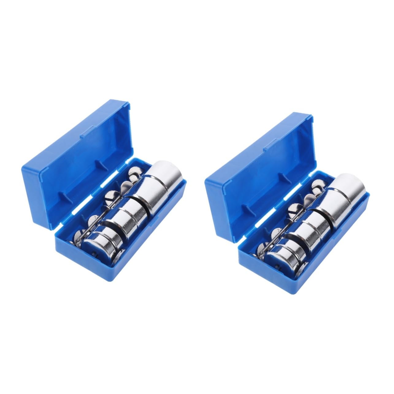 ULTECHNOVO 2 Ensembles Poids Métalliques Fendus avec Crochet Kit de Fendues pour Expérimentations Laboratoire Outils de Physique