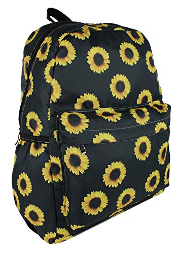 Kit Mochila e Marmiteira Lenna's Girassol Preto