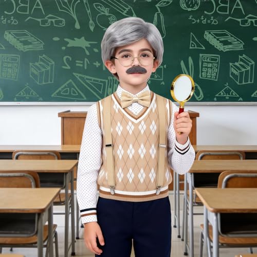 Disfraz de Abuelo para Niños 3-10 años miniatura 5
