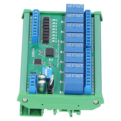 Módulo de relé DIN35 de 12V para solucionar la falta de salidas en expansión de PLC 6