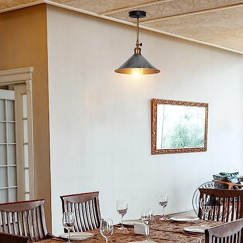 Lampada a sospensione in stile industriale retrò