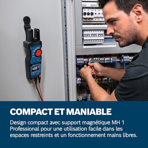 Multimètre fourche True RMS GFM 1000 15 0601077400 Bosch - vue 6