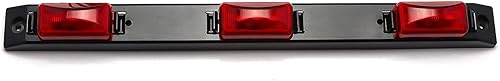 Miniatura 5 de Xotic Tech - Barra de luz para puerta trasera de camión con lente roja, compatible con Ford F-150 F-250 F-350 F-450 Dodge RAM 1500 2500 3500 o Chevy