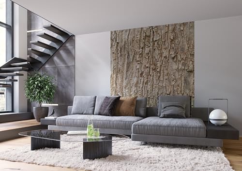 Rasch Tapete 363777 - Fototapete auf Vlies mit Baumrinde in Braun aus der Kollektion Magicwalls - 2,65 m x 2,12 m (LxB)