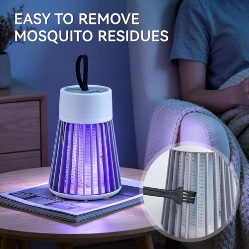 Matamosquitos exterior e interior USB: exterminador de insectos y matamoscas 360° 6