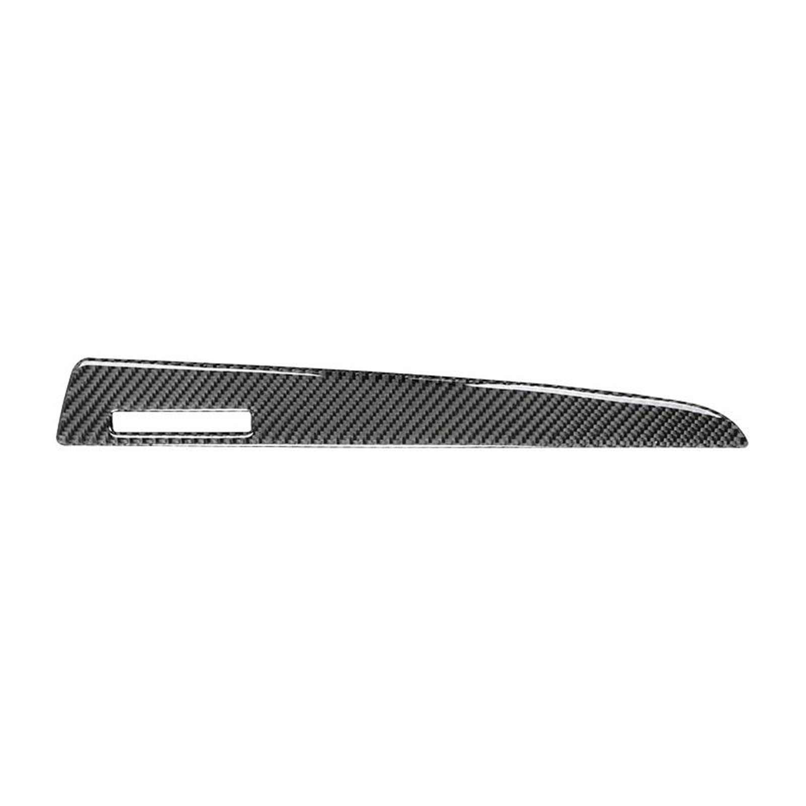 Interior Decal Trim for Q5 2010-2017 Carbon Fiber Modification Interior Car Dashboard Co Driver Decorative Strip Cover Trim Sticker Auto Inner Parts(Right-Hand Drive)
