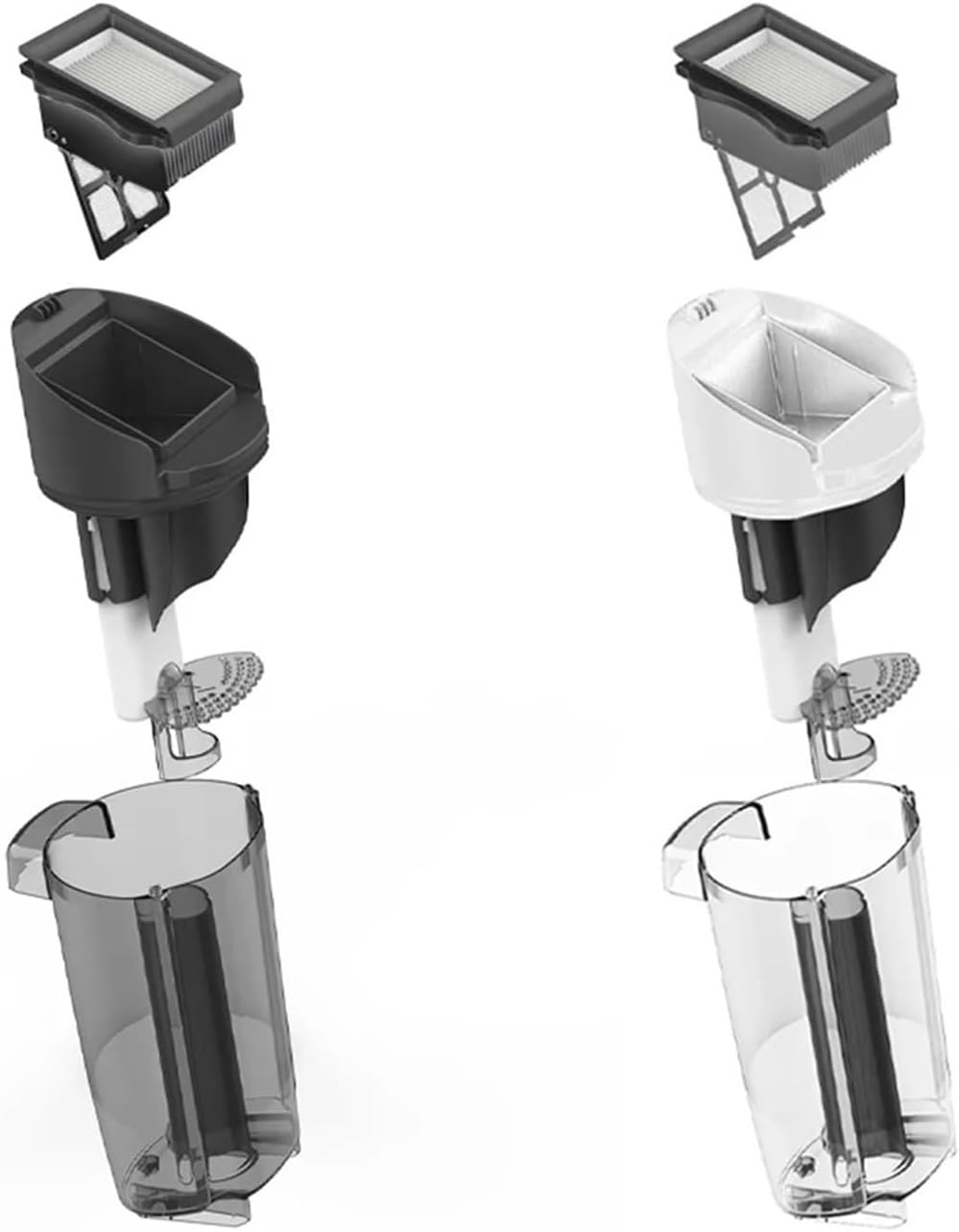 Wet Dry Vacuum Cleaner Accessories Parts Compatible for Tineco Replacement Clean/Dirt Water Tank for IFloor 3 Breeze/Floor One S3(Clean Water Tank-3)