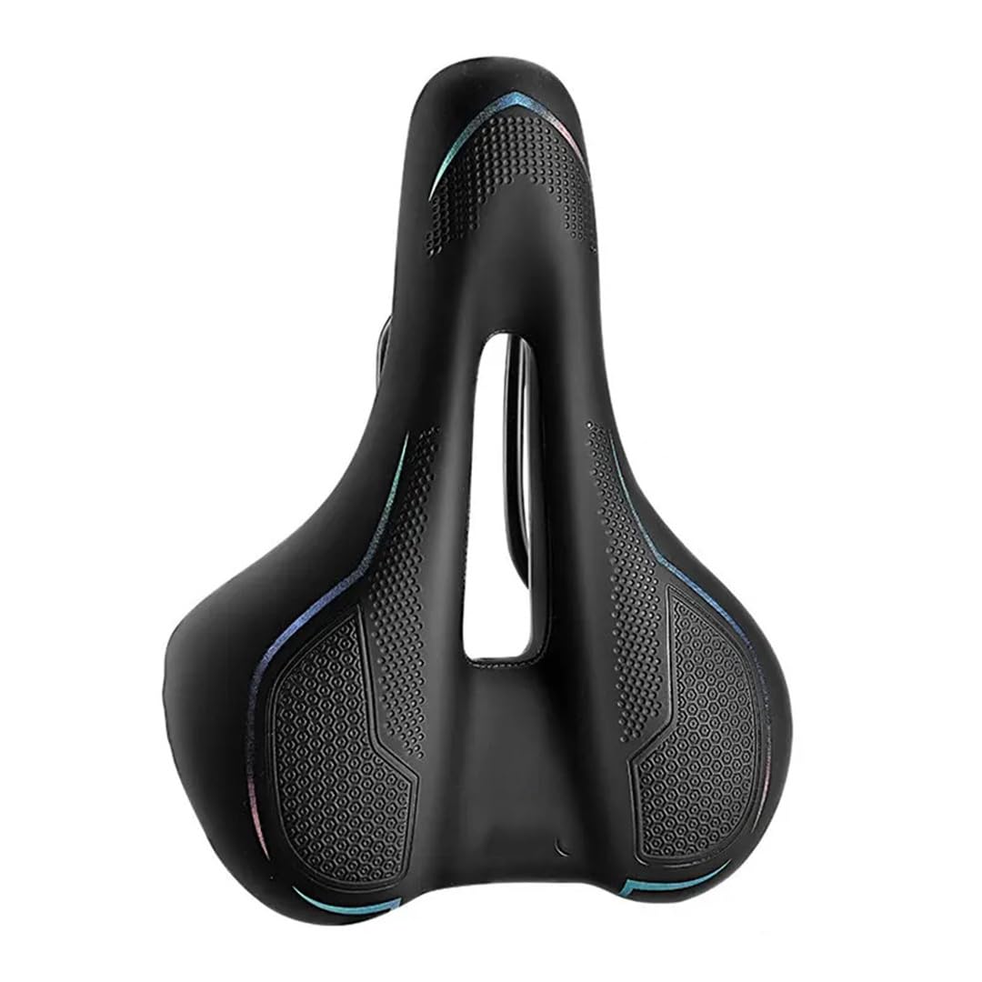 Sella per bicicletta in spugna ad alta elasticità MTB Road Bike Seat Confortevole Ciclismo assorbimento degli urti Hollow Cuscino traspirante