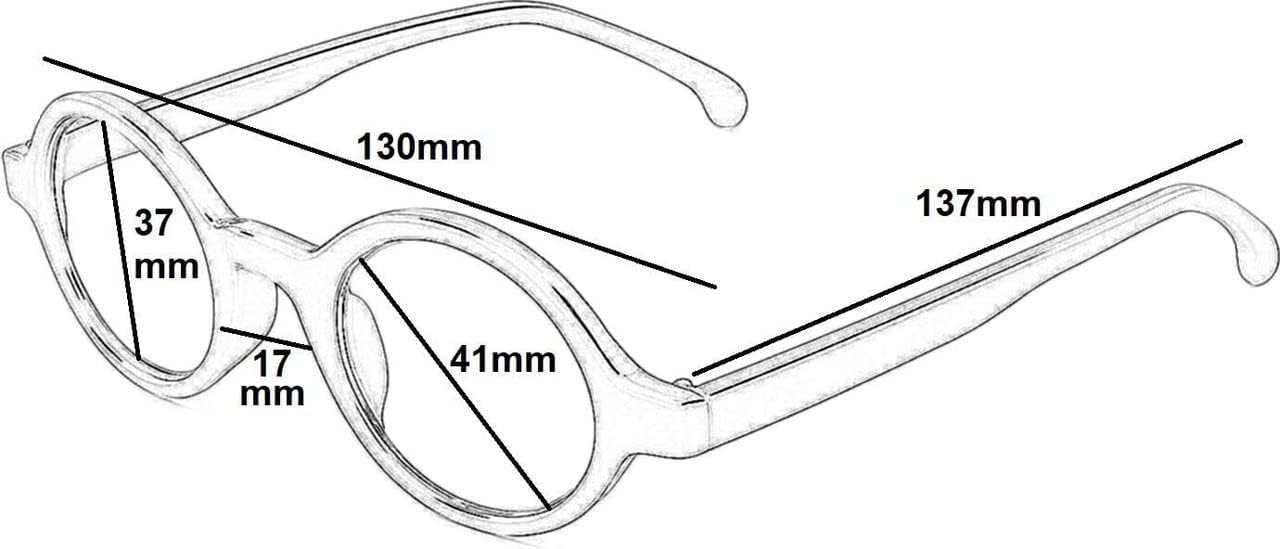 I-Sential Designer Style Round Reading Glasses Tortoise Brown Frame Men Women Unisex Retro Vintage Classic & Pouch +1.00 - Image 5