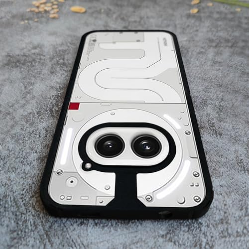 Image of KIVANO LUXE Crystal Clear Back Case Compatible with Nothing Phone (2a) 5G / Nothing Phone (2a) Plus Back Cover Case | 360 Degree Protection | Shock Proof Design | Transparent Back Cover (PC & TPU)