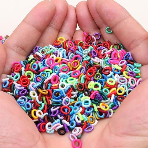 100PCS 6mm Chinese Knot Coil,Round Small Pineapple Buckle,Satin Nylon Cord Thread for Bracelets DIY Arts Crafts, Bracelet, Necklace, Jewelry Making,Chinese Knot Accessory