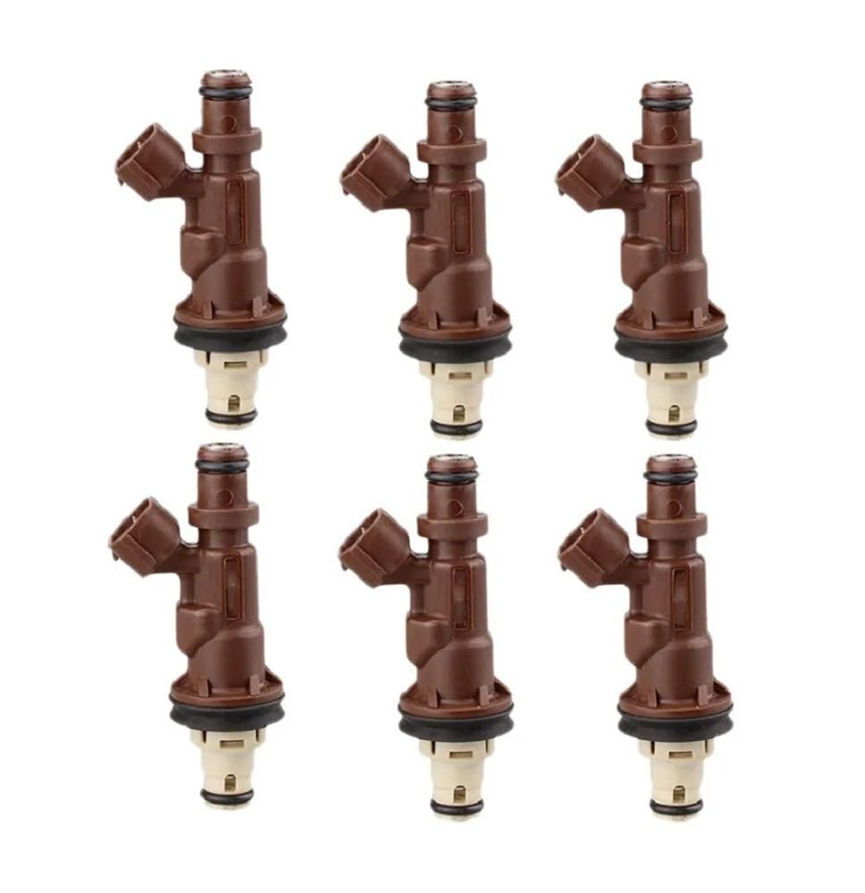 Hsugftmz One Color 6Pcs 23209-62040 Fuel Injector Nozzle 23250-62040 For 4Runner 3.4L 2325062040 2320962040