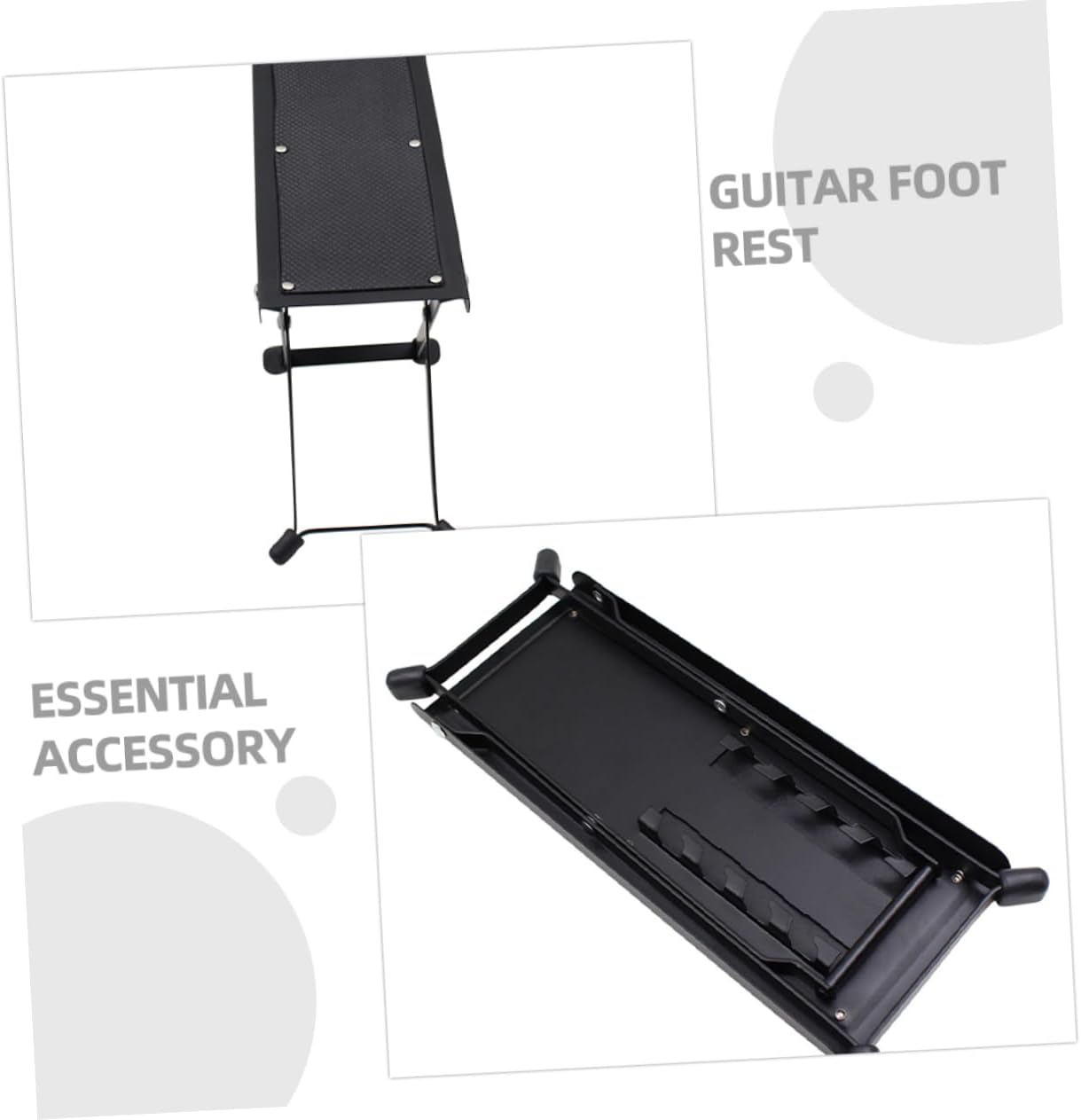 Ergonomic Guitar Stool Comfortable Footstool Guitar Rest for Musicians