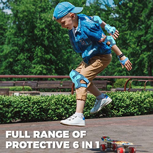 image for BOSONER Kids/Youth Knee Pad Elbow Pads Guards Protective Gear Set for 
