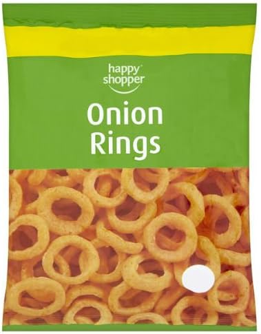 Happy Shopper Onion Rings 75g (Pack of 12 x 75g)