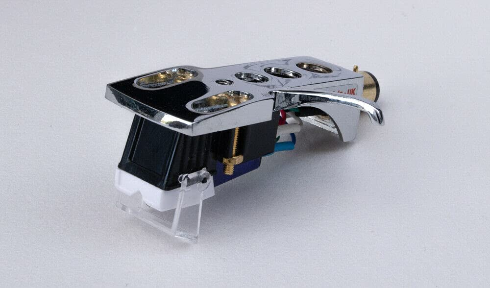 MAG TurntableChrome Headshell & Needle for Pioneer PL117D, PL15R, PL514, PL115D, PL120