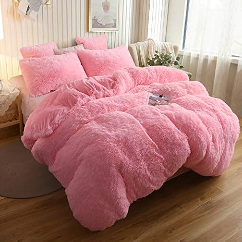 XeGe Plush Shaggy Duvet Cover Cover