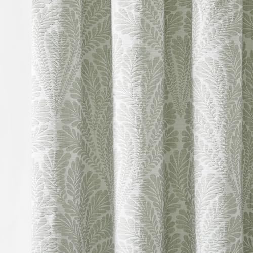 Lush Decor Willow Garden? Shower Curtain Single 72" W X 72" L Sage - Green Bath Curtain - Botanical Shower Curtain - Coastal Bathroom Decor - Image 4
