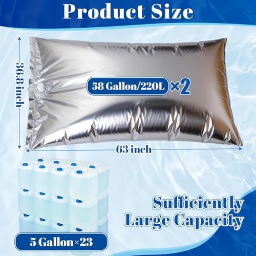 116 Gallon Aluminum Foil Emergency Water Storage - Image 2