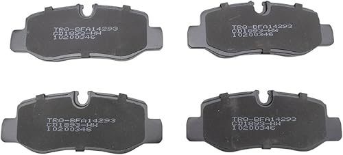 Miniatura 2 de Juego de pastillas de freno traseras de cerámica compatible con Mercedes Benz Metris Van