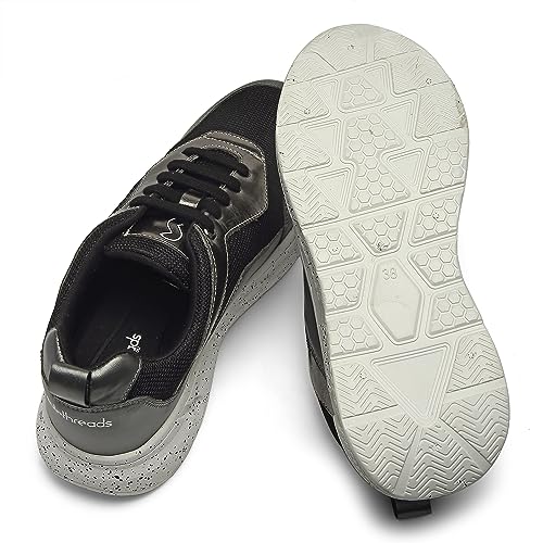 Image of SOLETHREADS Glam Casual Sneaker Lightweight Cushioned Lace-up Shoes for Women