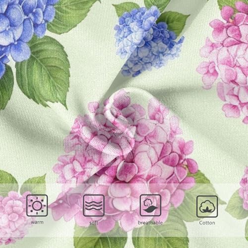 Watercolor Hydrangea Flowers Toddler Underwear, Girls Underwear, 2T–8 Years3