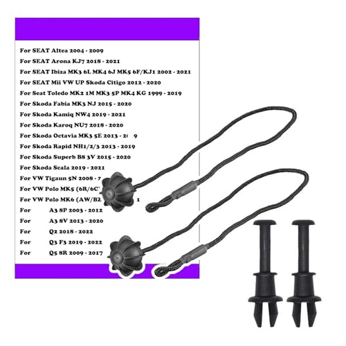 Clips de maletero trasero para colgar los cables de la bandeja en trayectos diarios 3