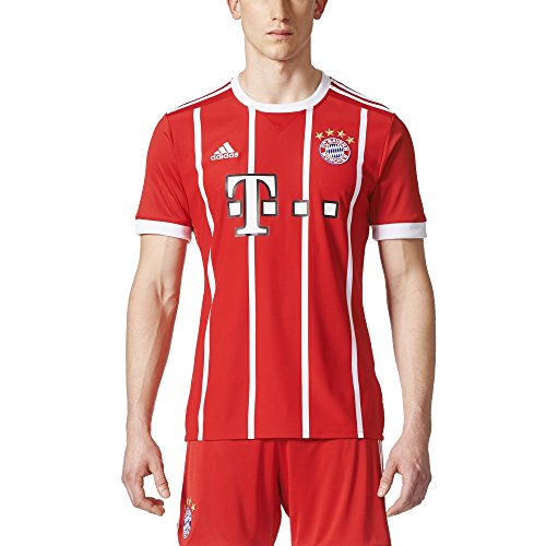 adidas Herren Trikot FC Bayern Heim, FCB True Red/White, XL, AZ7961