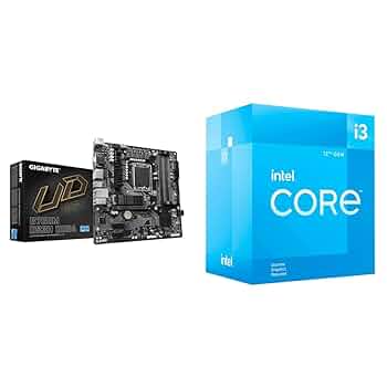 Intel Core i3-12100f & PRO B660M-Eセット Intel Core i3-12100f & PRO B660M-Eセット Amazon.com: Intel