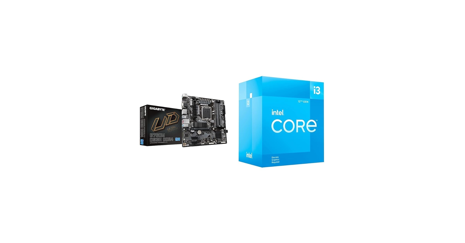 CPU i3 14100 GIGABYTE B760M D3H B760M D3H DDR4 (rev. 1.0) Key Features | Motherboard