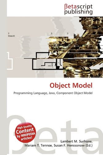 Object Model: Programming Language, Java, Component Object Model