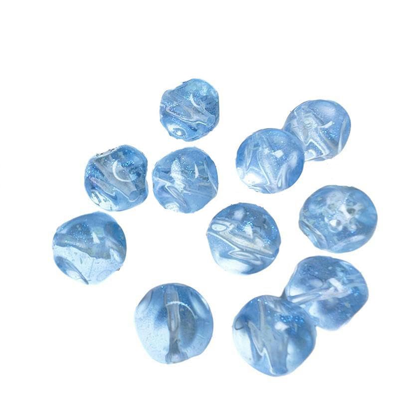 17MM 180 pièces Perles Rondes en Acrylique Couleur Fruit pour la Fabrication de Bijoux Bracelet Tresse Perles de Cheveux Artisanat