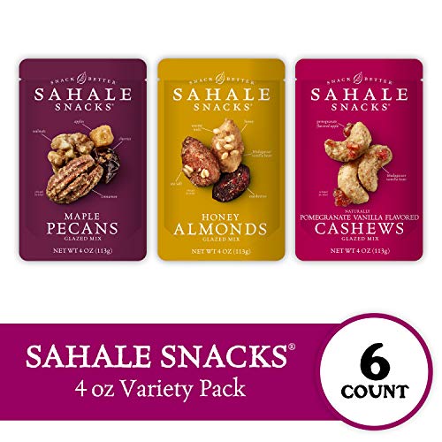 Sahale Snacks Glazed Nut Mix Variety Pack, 4 Ounces (Pack Of 6) #TOP1