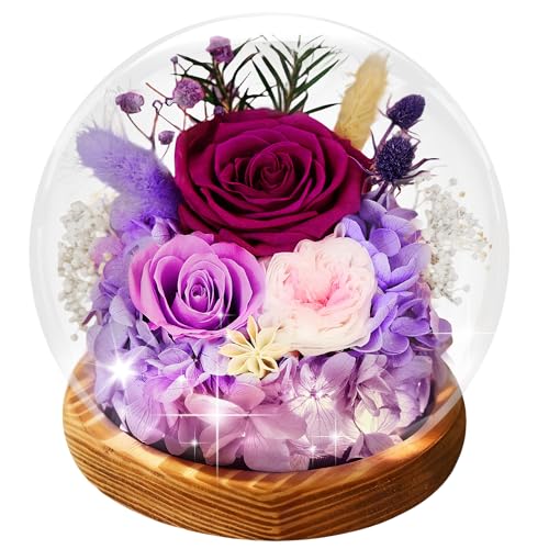 SAKSUN Preserved Flowers for Delivery Prime Birthday Gifts for Women
