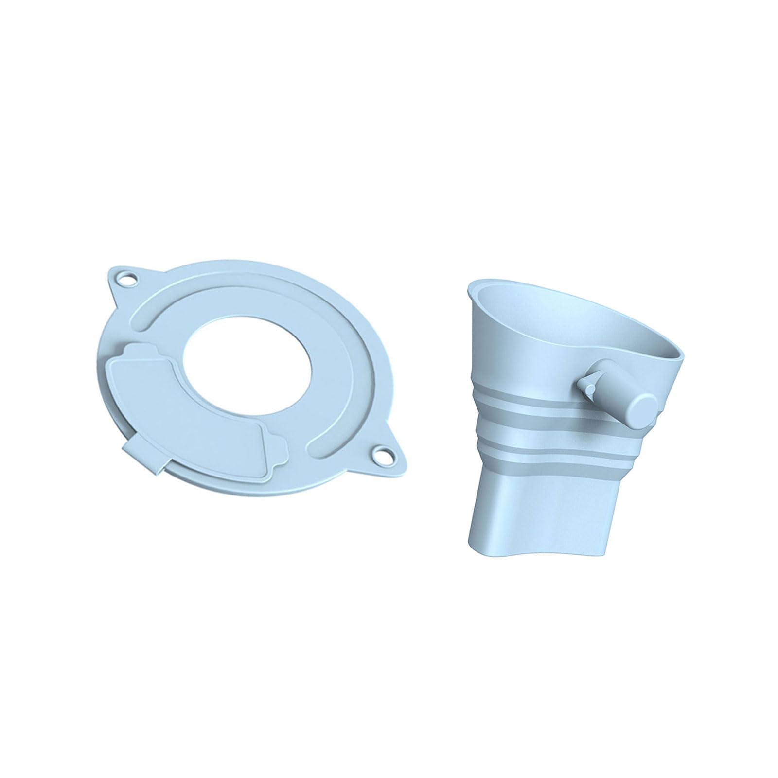 Oxxggkao Practical Silicone Mixer Add on Features Splash Proof Design Built in Scale and Flour Funnel Detachable Dough Mixer Accessories