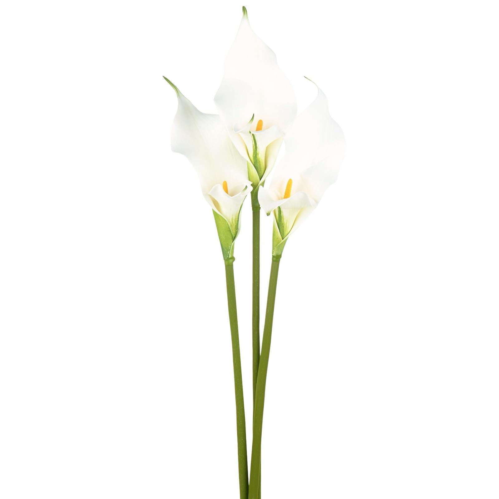 M METERXITY 3-Pack Artificial Calla Lily Flowers 23in, White