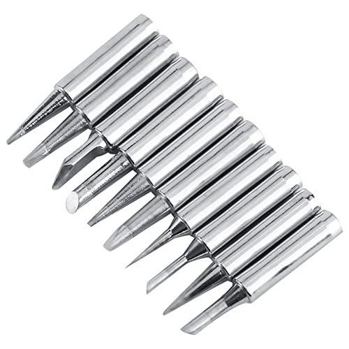 Image of Generic 0B Sol Solder N Tips 900MT Soldering Station Tool 10 T These Soldering Tips Are Suitable for 936, 937, 93 Ips 1 Retaining Sleeve (10pcs soldering iron tip), Genericwome5vxg0d-01