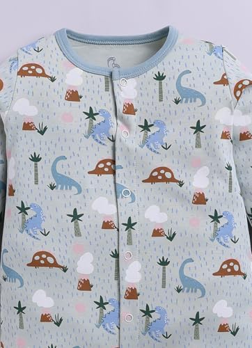 Image of BABYGO Baby Half Sleeve Rompers 100% Cotton for New Born Baby | Daily Suits for Baby Boys & Girls|0-3M| Infant Clothes| Pack of 1