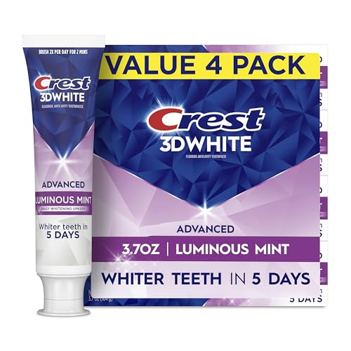 Crest 3D White Advanced Luminous Mint Teeth...