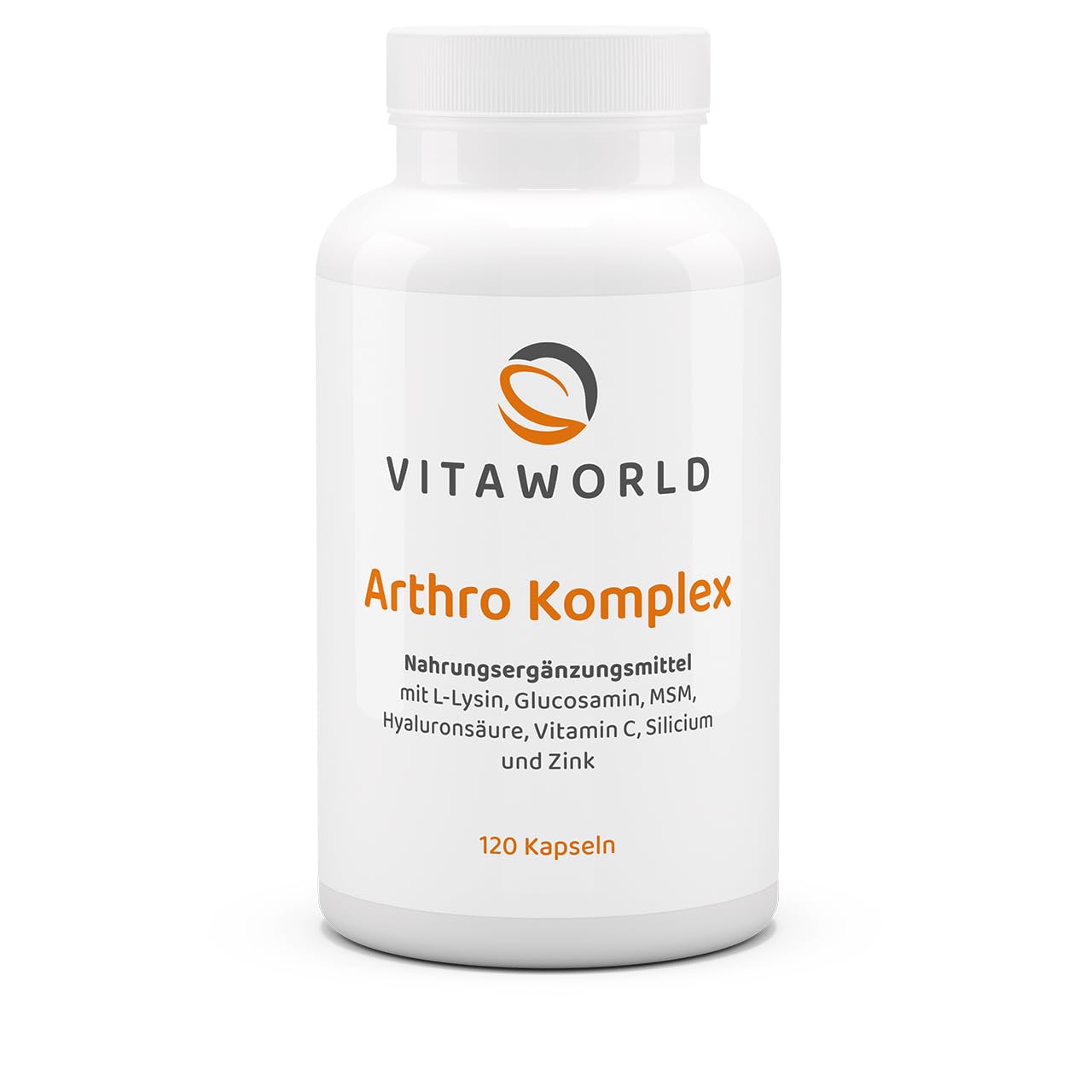 3er Pack Vita World Arthro Komplex 3 x 120 Kapseln VEGAN Gelenk Glucosamin, MSM, Hyaluronsäure, Lysin Apotheke Herstellung