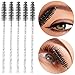 300 Disposable Mascara Wands Eyelash Brush Spoolies for Eye Lash Extension, Eyebrow and Makeup Crystal Tbestmax
