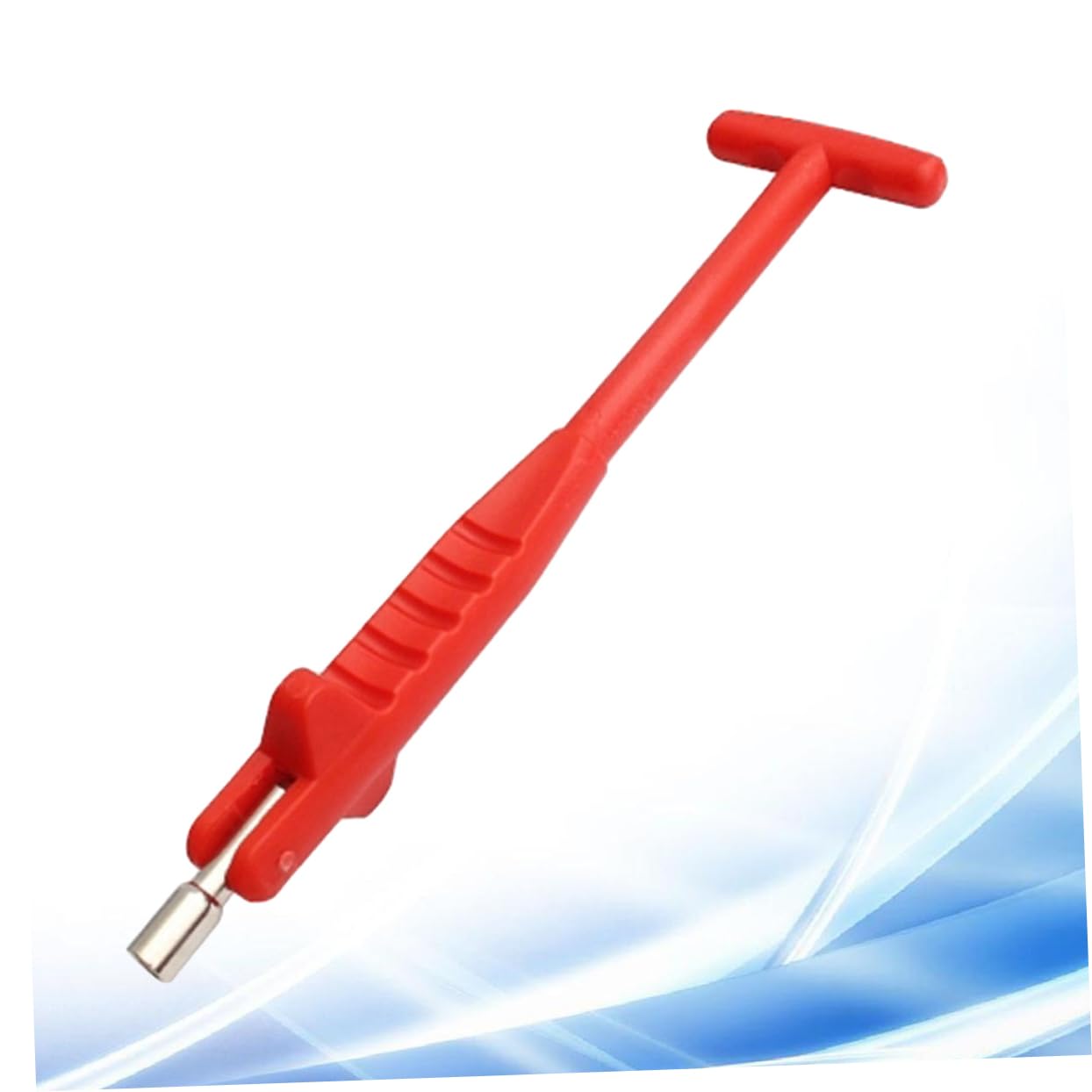 ABOOFAN Auto Tire Mouth Repair Tool Plastic Handle Valve Stem Puller for Trucks Bikes Motorcycles Durable Remover for Easy Tire Core Installation Removal