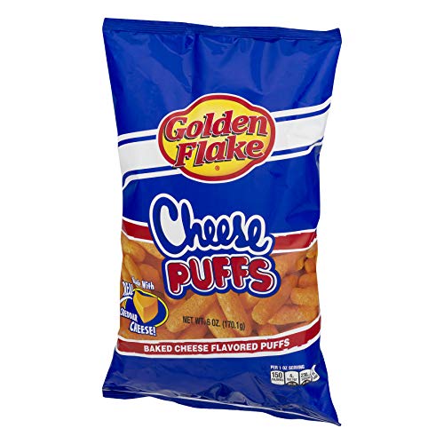 Golden Flake Cheese Puffs 6oz Bag (Pack of 4) - Thumbnail 2