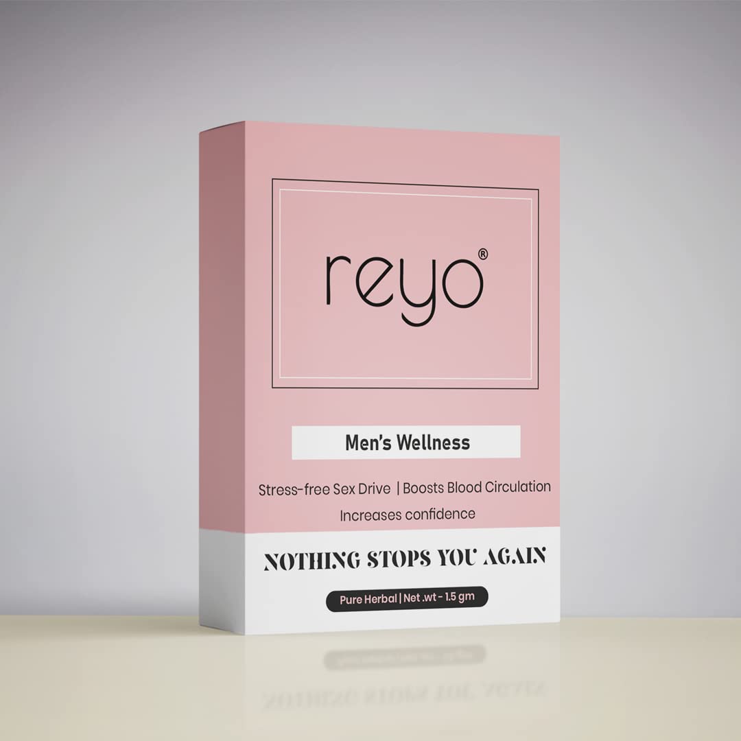 Reyo Wellness For Men (2Grams) 4 Counts | Daily Supplement | Stress Relief | Stamina Booster | Herbal Capsule | Improves Stamina | Quick Result | Lowers the Blood Pressure (B0CNR9P9JD) Amazon Price History, Amazon Price Tracker