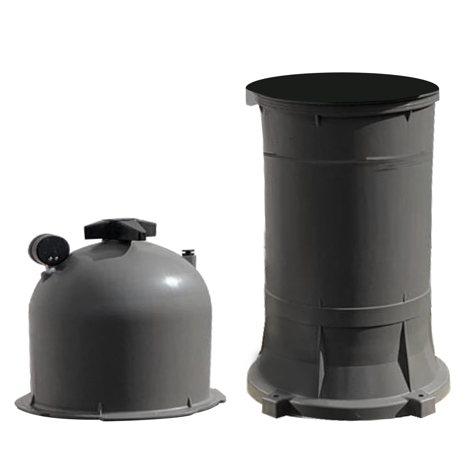 HOS100A Household Water Filtration System with Filter Housing, Cover, Designed for Car Washing, Watering Flowers, Lawn Irrigation, Small Water Tanks, and More, Made of Steel and Plastic